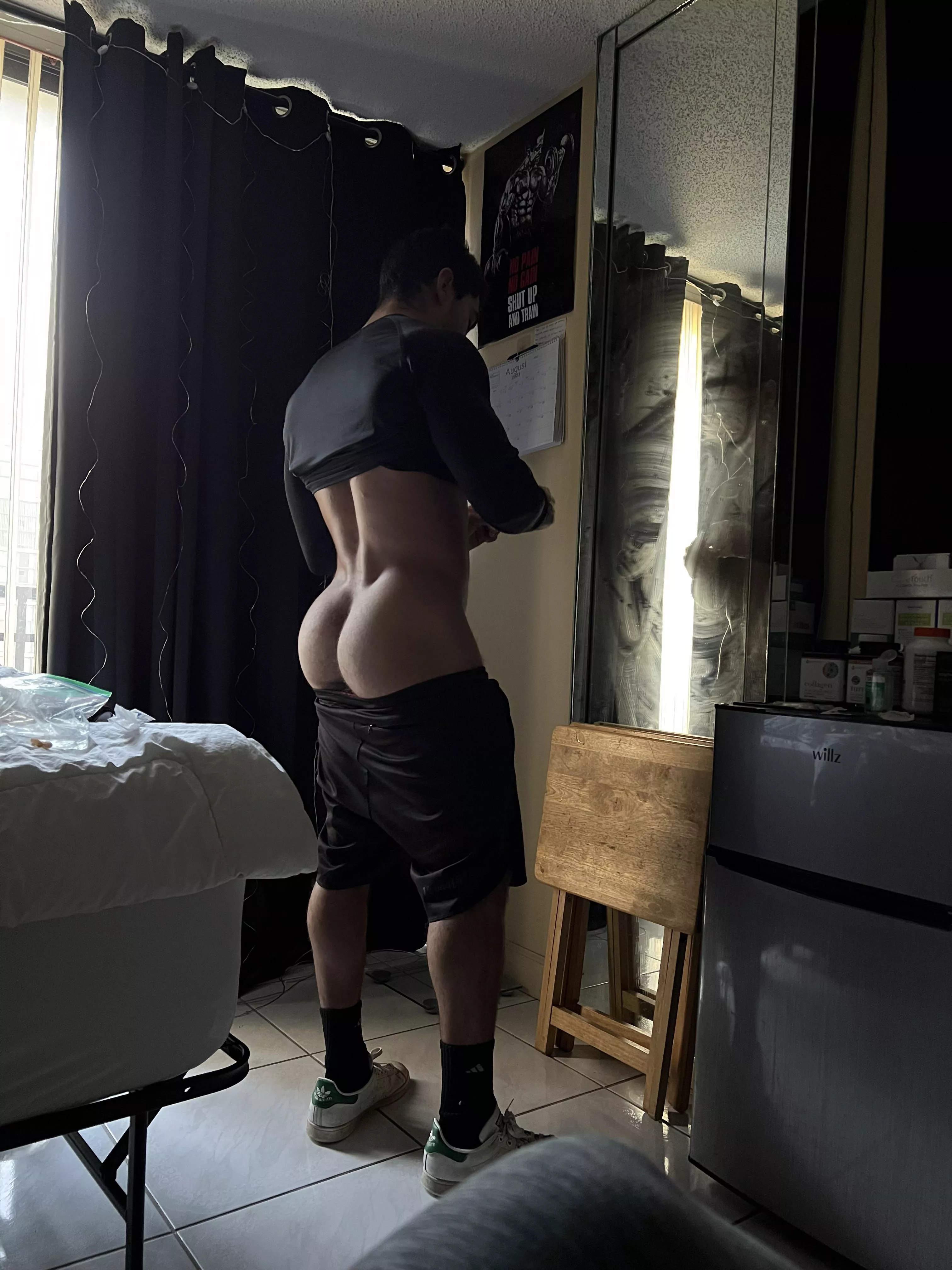 Getting ready for the gym posted by MSelier