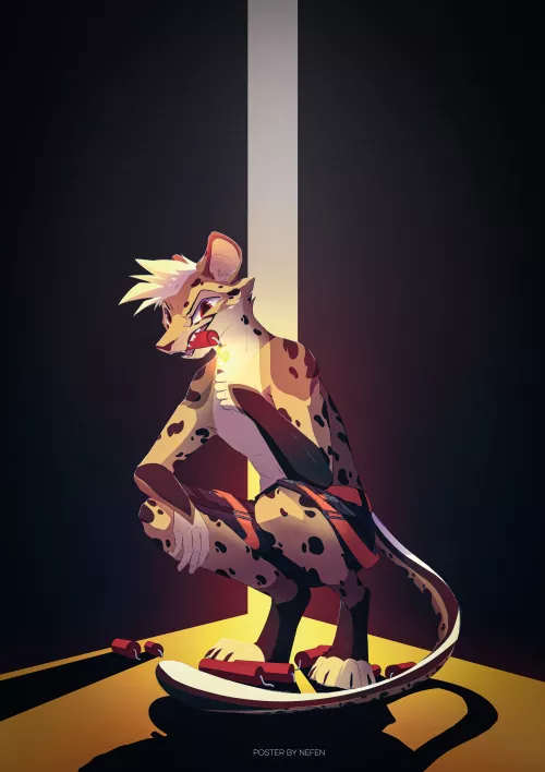 ✨It is one of the multiple posters I have finished for the convetion ^^ This one is for Koffi on Twitter ✨ by Ne_Fen