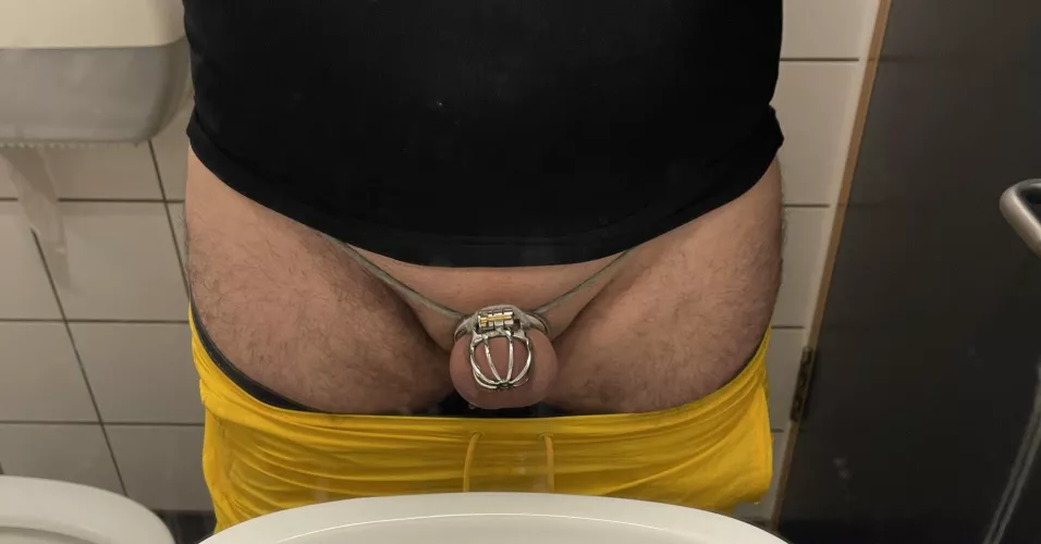 Mistress released me yesterday with the words “It might be the last one for a little while so enjoy it.” Then put me back in chastity already this morning 🥹🔐 by SubChub97