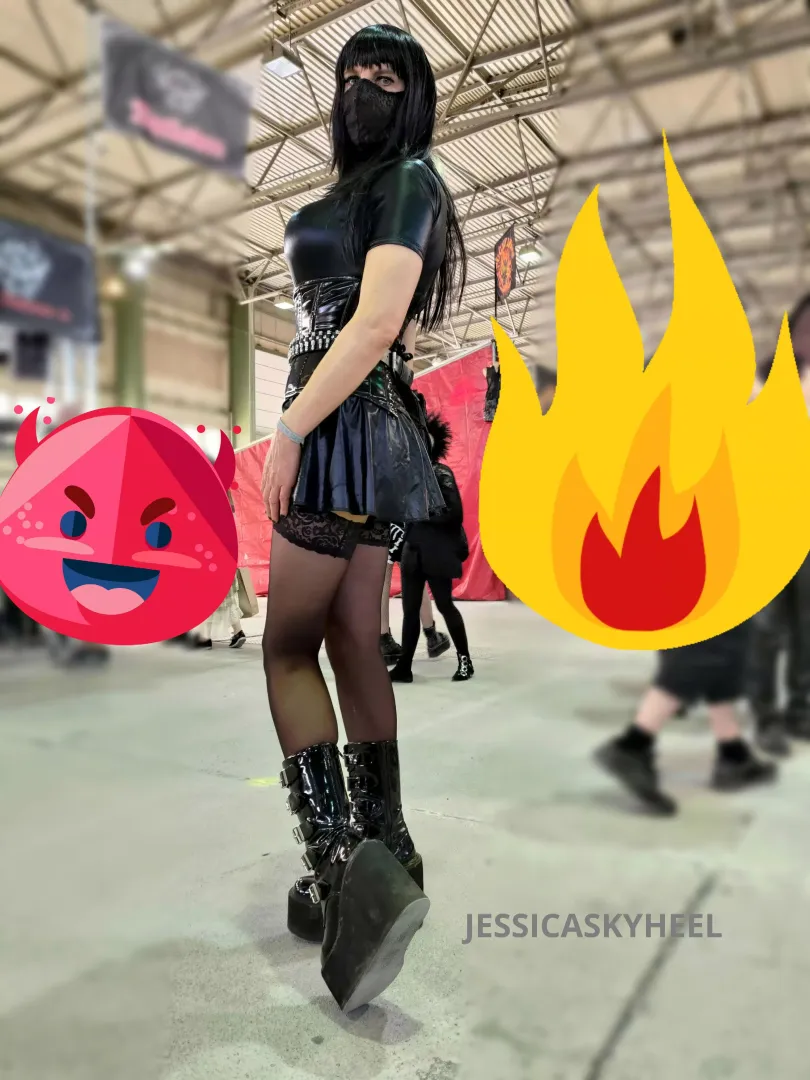 My goth look posted by jessicaskyheel