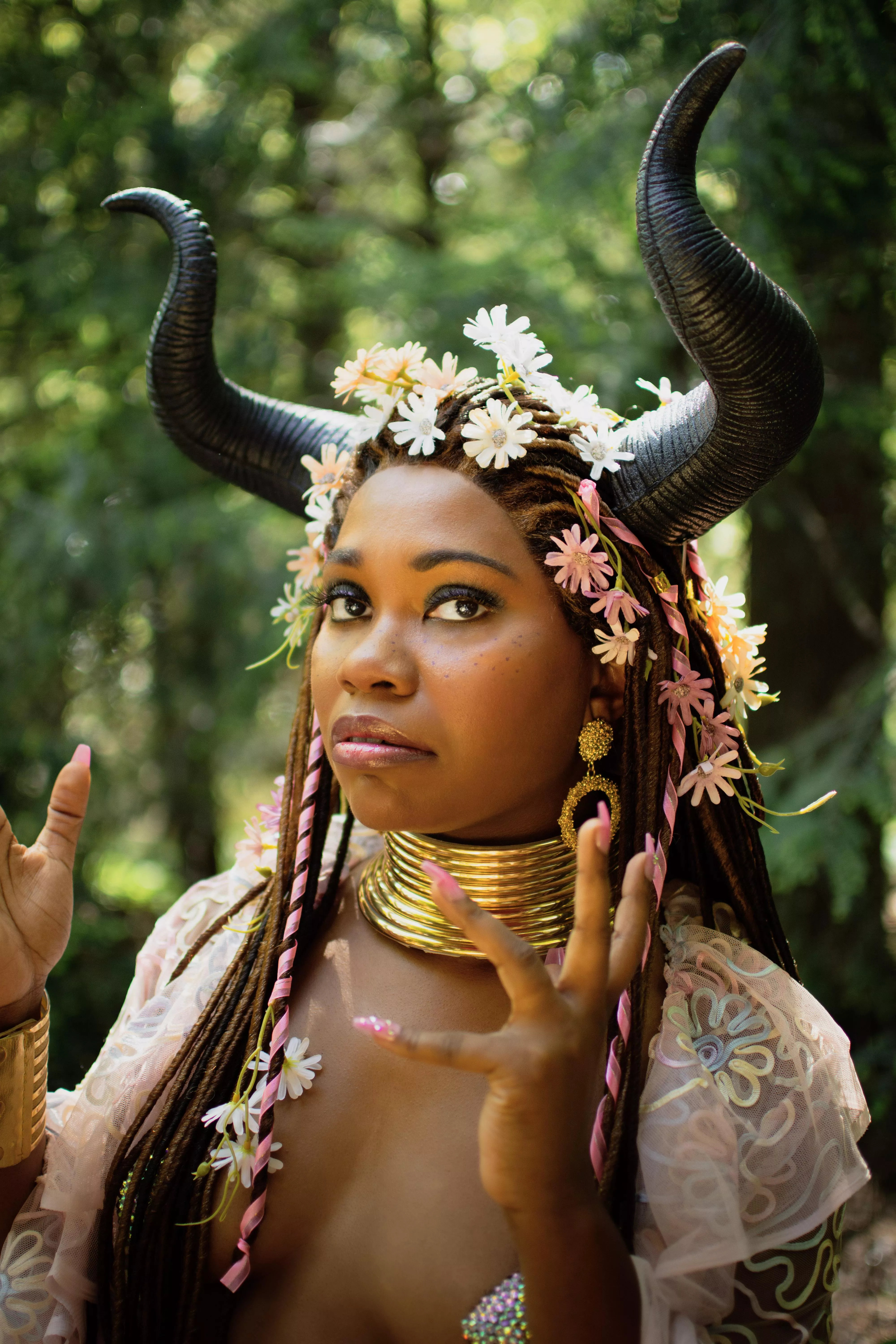 My original forest fae for a cosplay edition mag. ^_^ posted by mayhemmer504