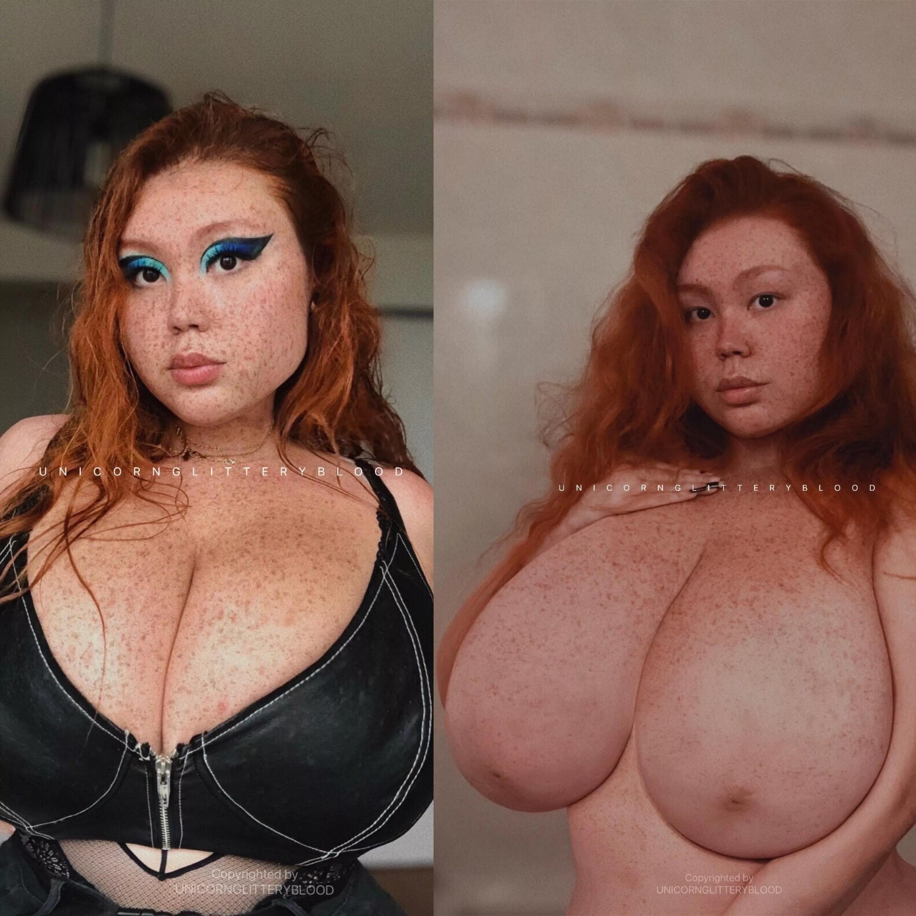 [OC] rate my boobs 1-10? posted by Unicornglitteryblood