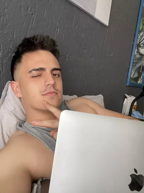 Skins breaking out & sick in bed today, send love 🥲 by Rabbit_Flux