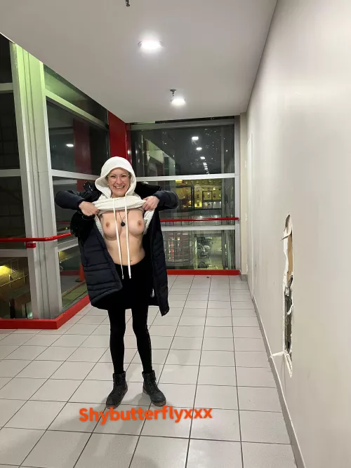 Some public fun on a cold night in Toronto by shybutterflyxxx