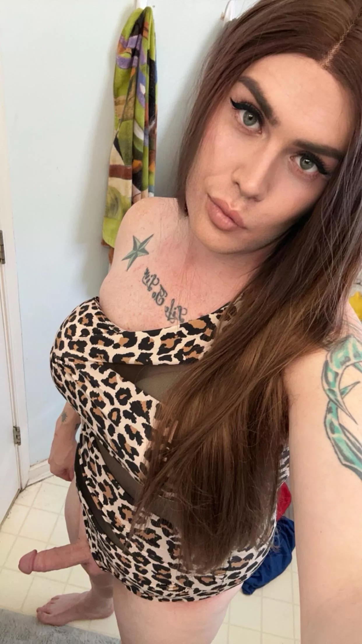 Swim date? Had to take care of something first 😏😏 posted by Bigtitmelis