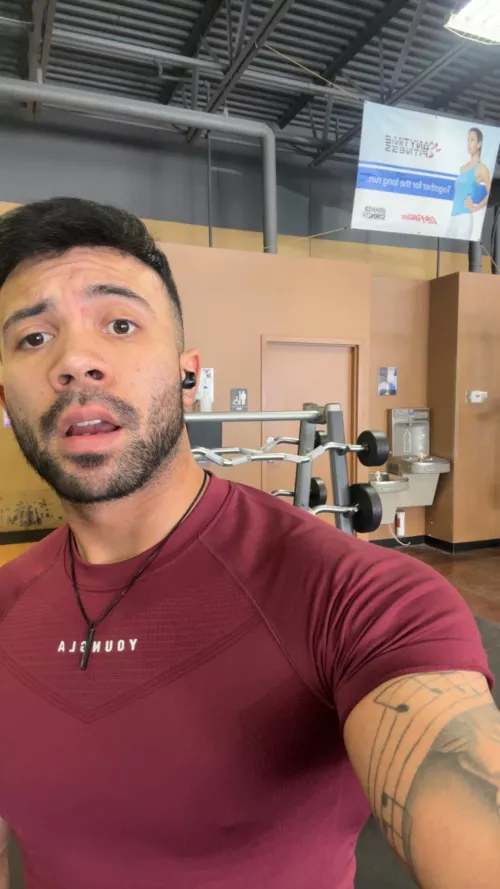 Was feeling goofy at the gym (27) by Mrwanker91000019