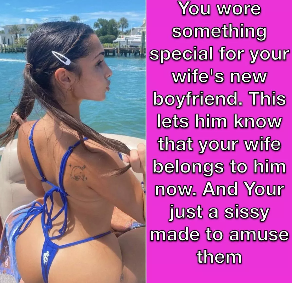 Wearing Something For Him posted by TheWildAccountLmao