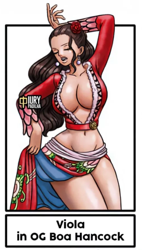 Am i the only one or you guys also think that viola looks hot as fuck in boa's outfit??? by Dry-Selection69