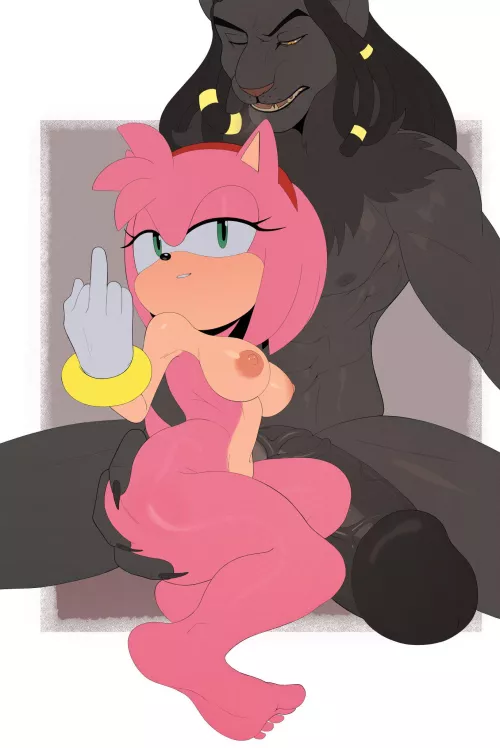 amy having fun without sonic (@HereApathy) by Able_Health744