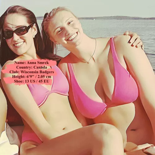 Anna Smrek - 6'9'' / 2.05 cm Tall Canadian Volleyball Player by BuHesapSilinecek