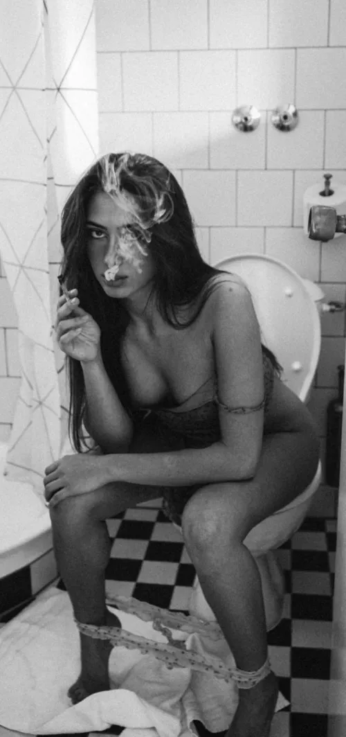 Bathroom Break by Early_Cartoonist_690