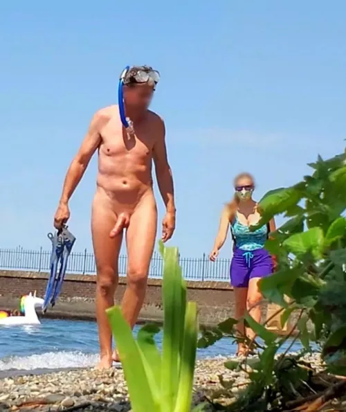 cfnm beach by Inevitable-Night-611