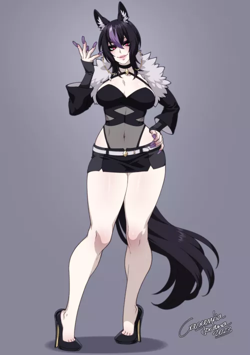 Characterart - Mara [by Crescentia Fortuna / Projekt Wolfenstahl] by Crescentia-Fortuna