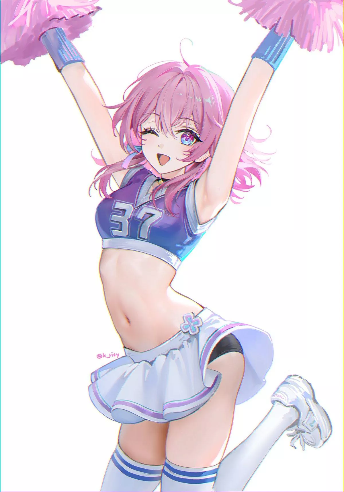 Cheerleader March 7th [Honkai Star Rail] posted by CheetahSperm18
