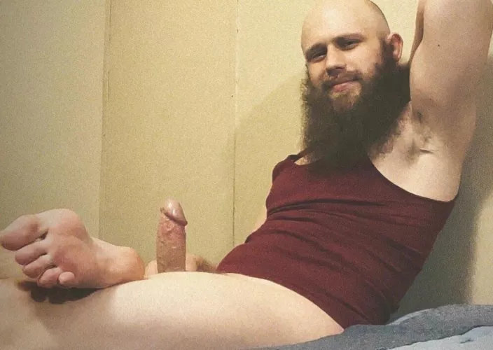 Daddy's toes, pits, and cock! 😜 by blueballs214