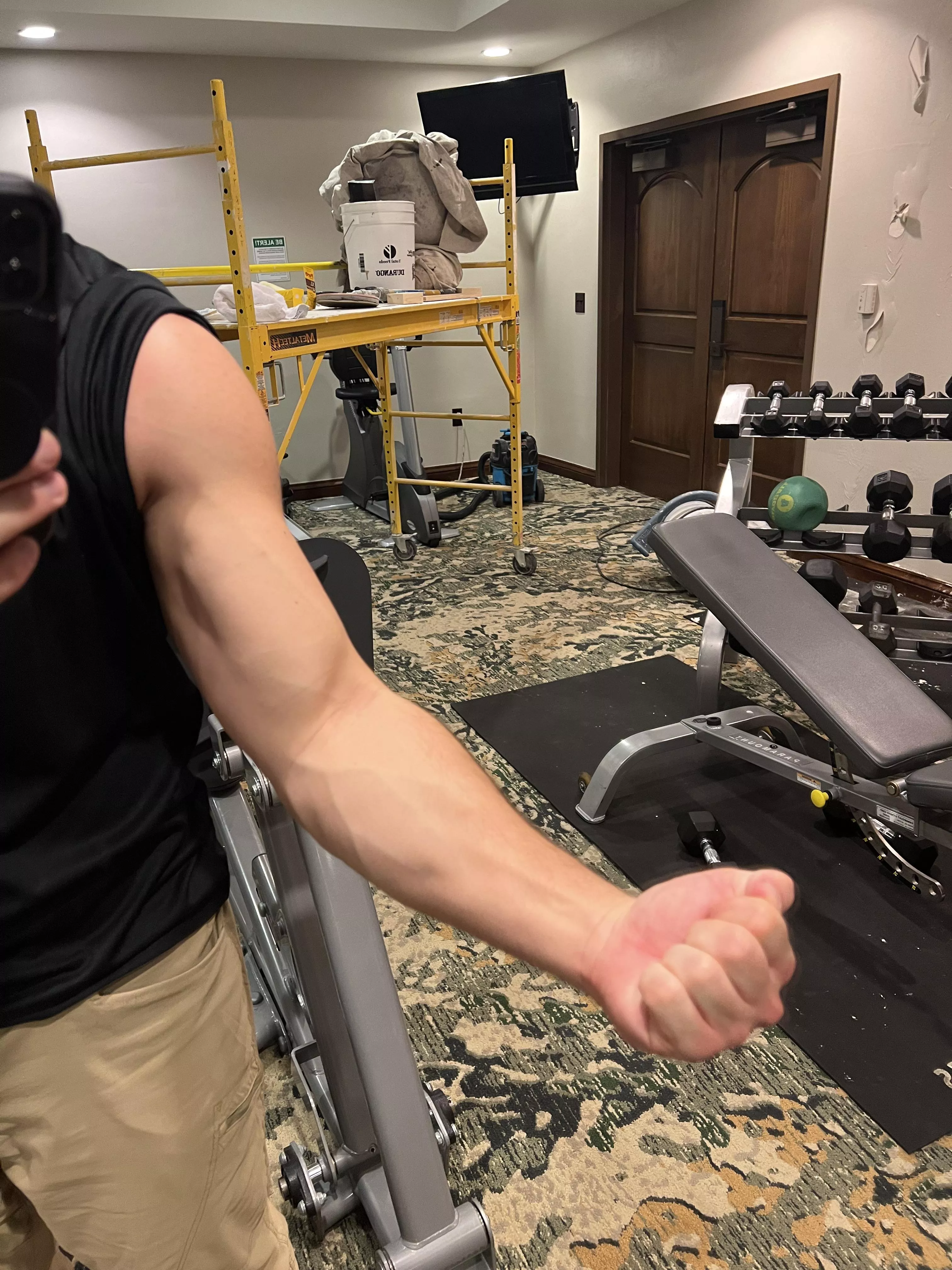 Great veins tonight posted by Throwaway999989890