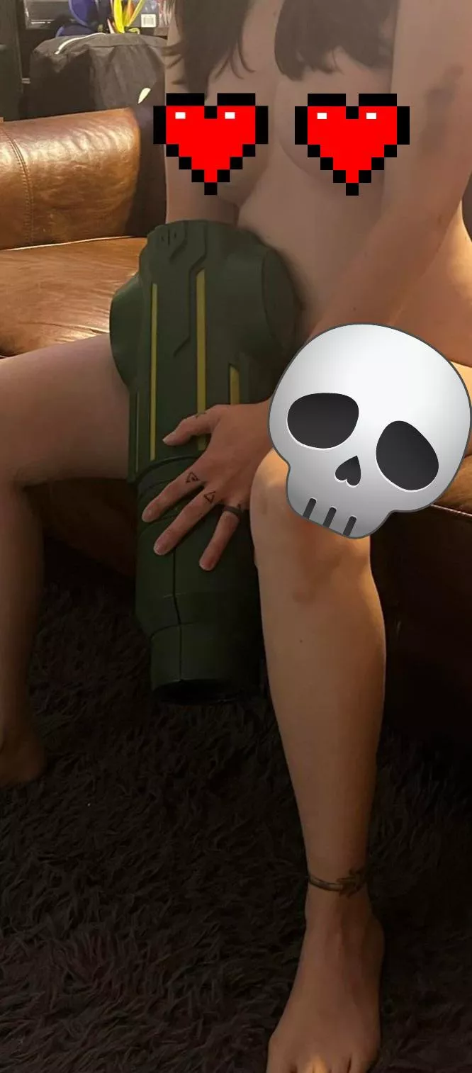 I don't think Samus will mind that i borrowed her cannon. Right? posted by MorguenMisco