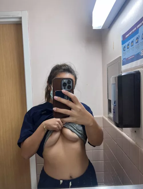 It’s been a rough Monday already with patients… who wants a quickie in the bathroom? 🫣😜 by Hawaiian_Fun