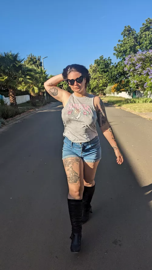 Just Taking a Walk Outside by Hello_Miss_Savage