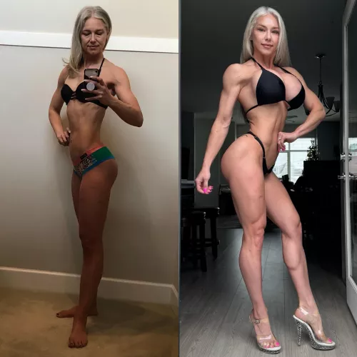 My 5 year bimbo transformation from skinny & flat to curvy & busty. by karenorlena