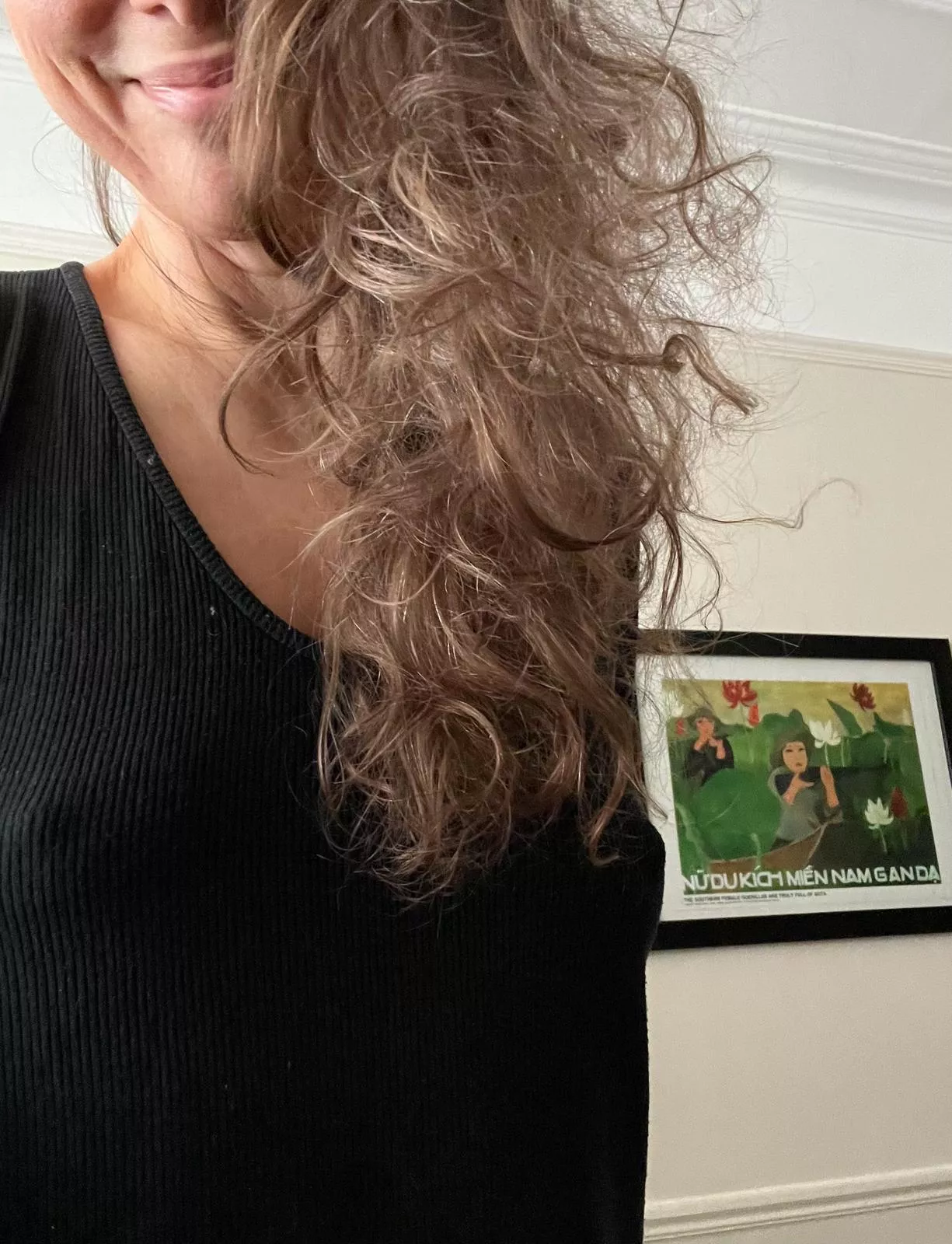 no bra need while working from home OC posted by MalinaWhispers