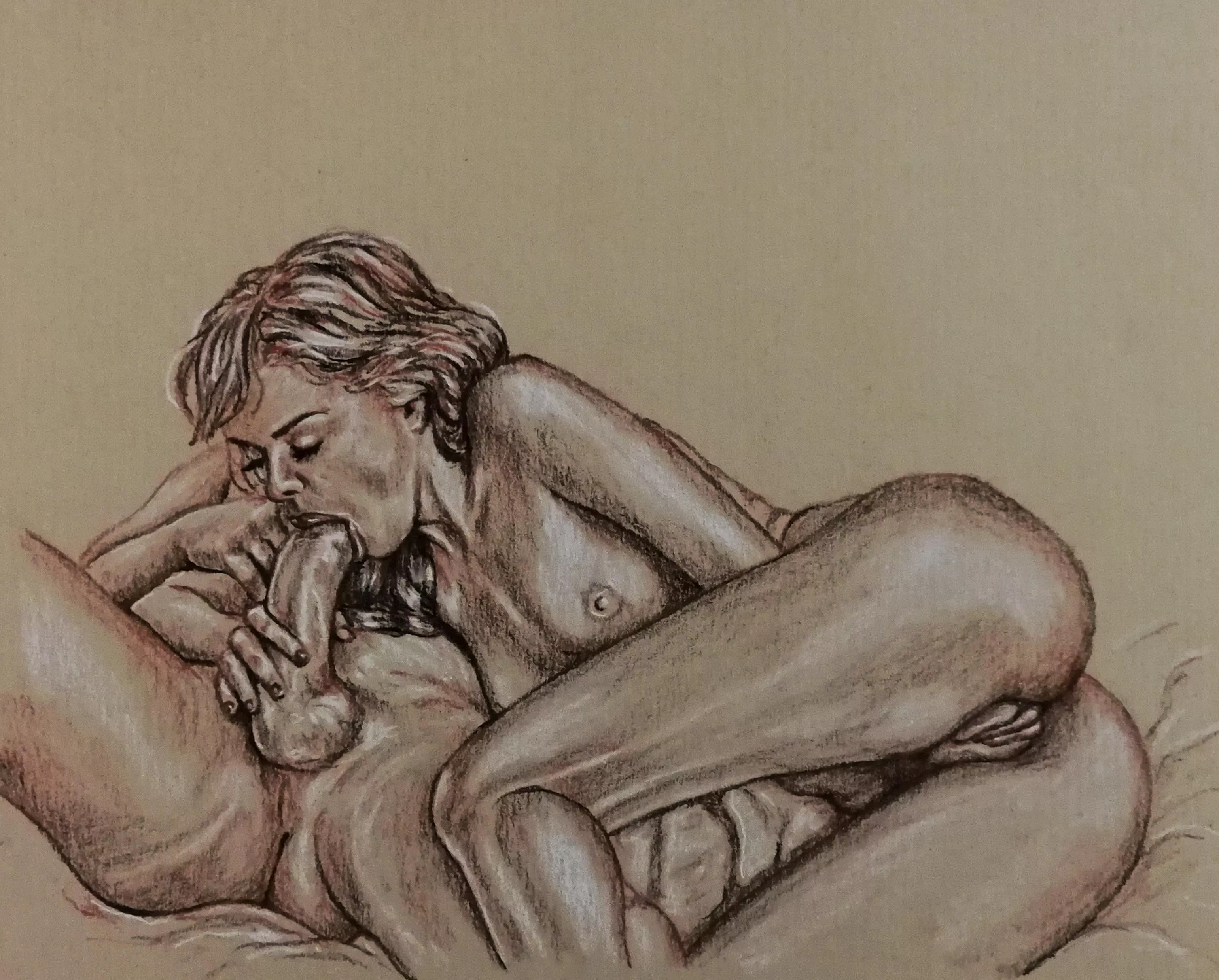 Saxophone Player by Jimmy posted by Jimmys_Paintings