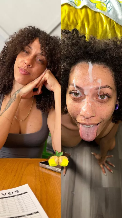 Take me to dinner and cum on my face after! by frecklemonade