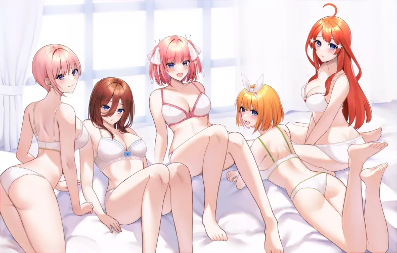The Five Sisters In Lingerie (Quintessential Quintuplets) by Csxc