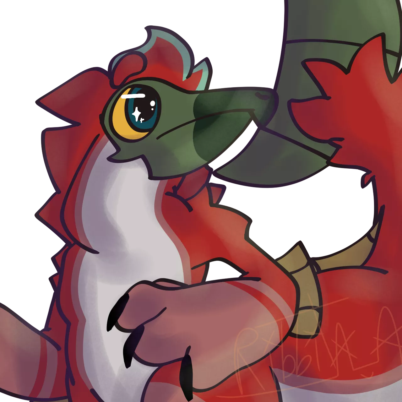 The floofy salmon! posted by DedRevivedUwU