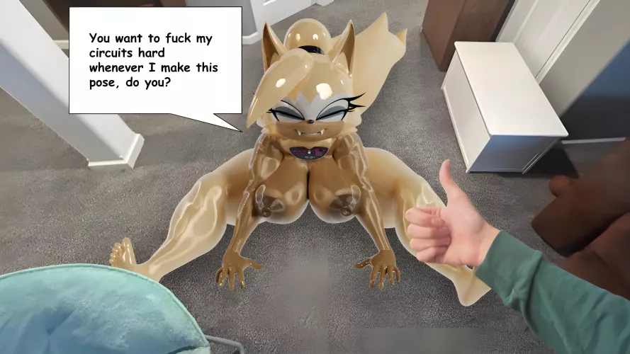 Whisper-Bot teases you by RollbotsSonic18