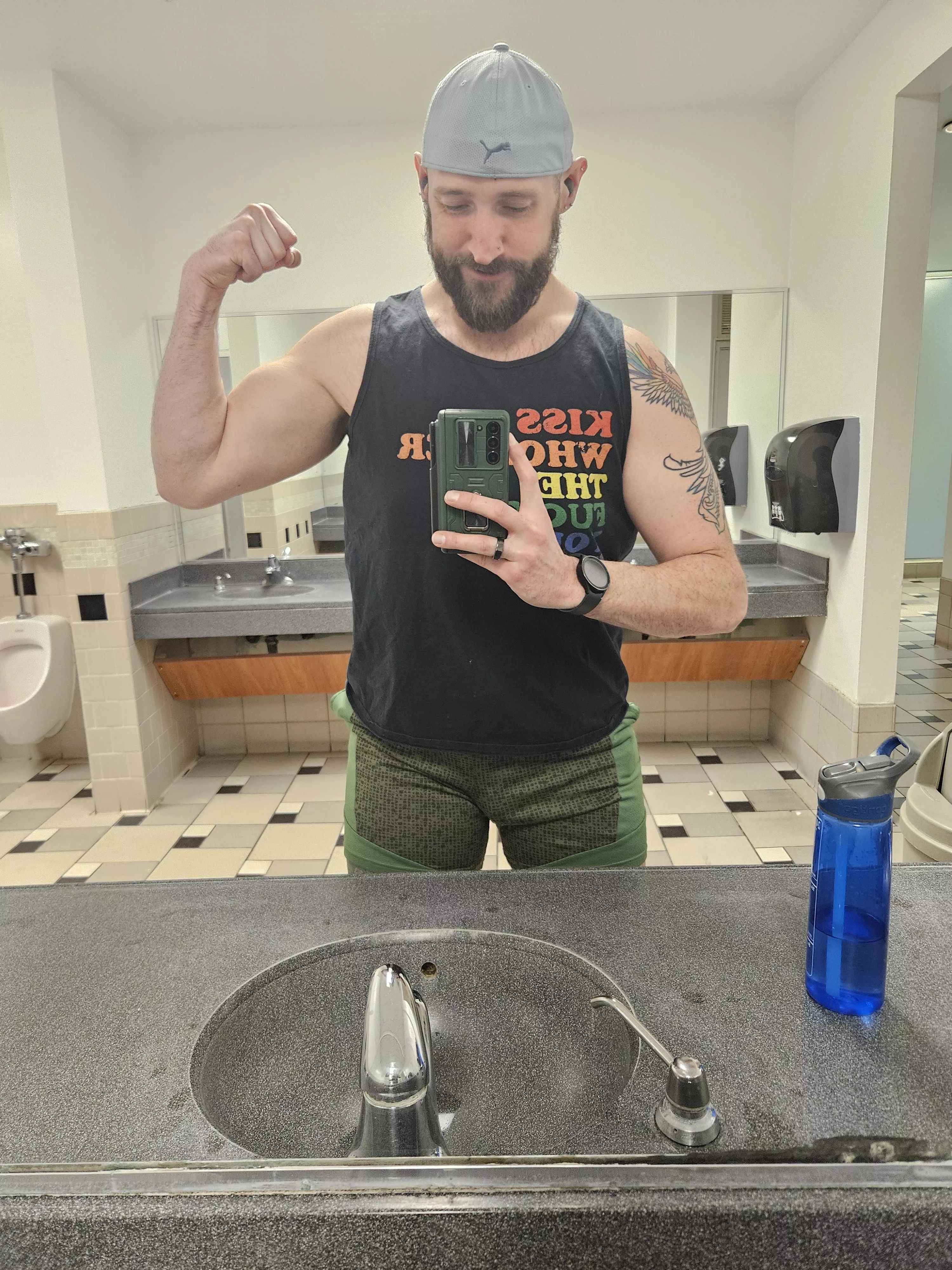 Workout #2 post covid. Feels good to be back at it. posted by Ok-Property-2949