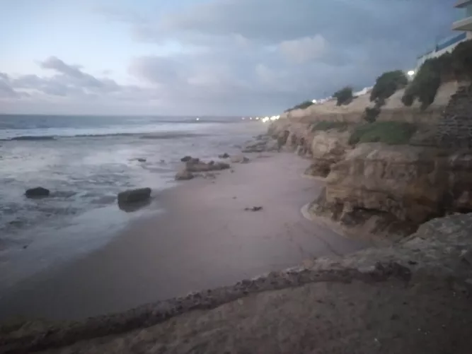 Argentine beach...the grottoes ❤ by listhegoddess
