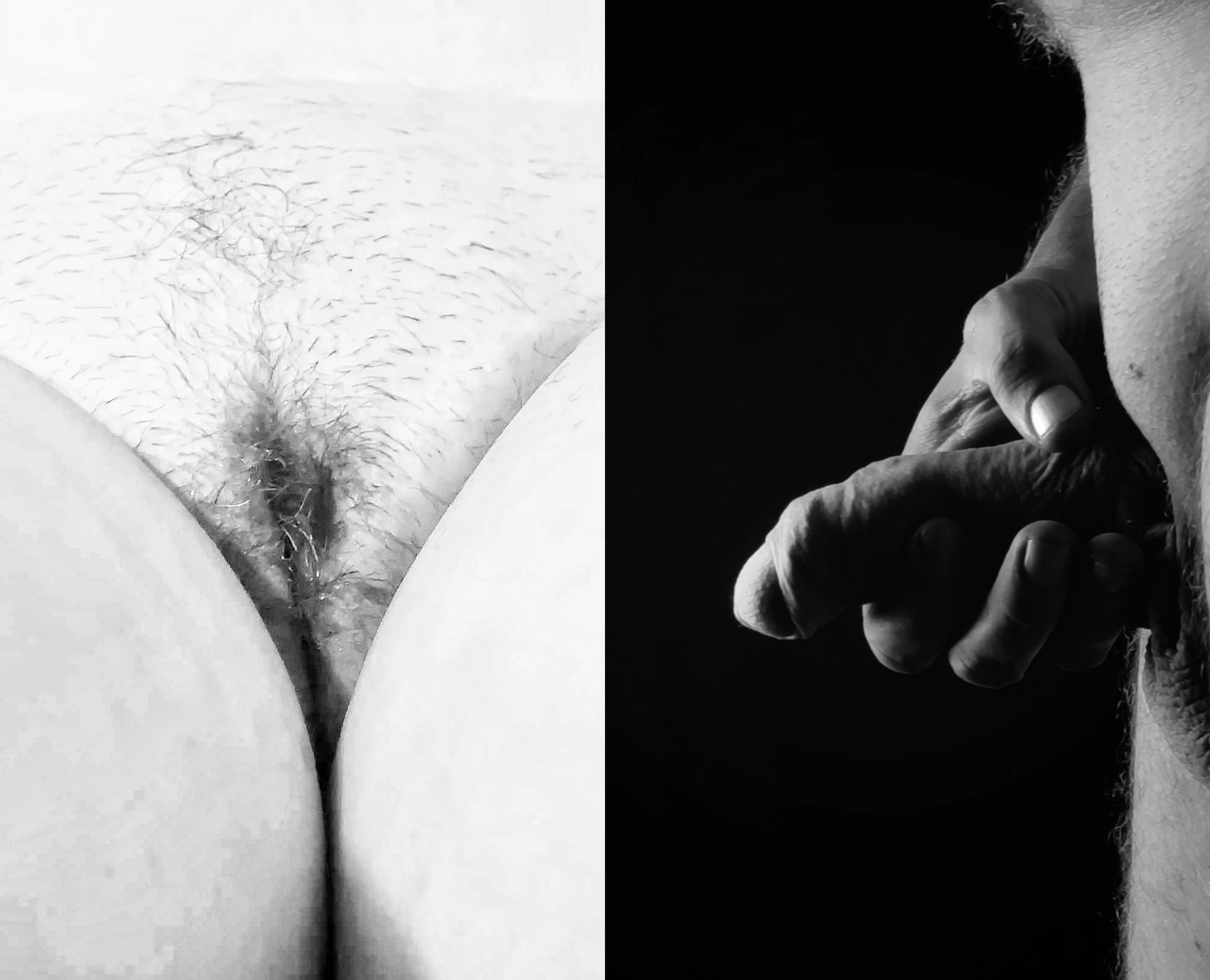 Black and white moments. +50 couple. How do we look to you? posted by Adventurous_Fig9762