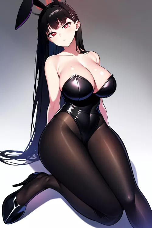 Bunny Rio [Blue Archive] by CheetahSperm18