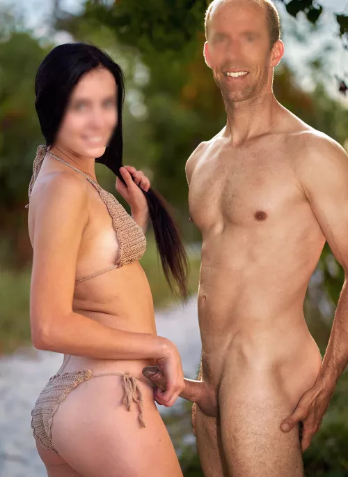 Enjoying the day at the beach by uuu12345