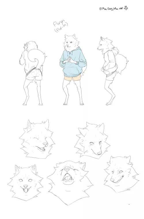 Floryn by MacWolfMutt