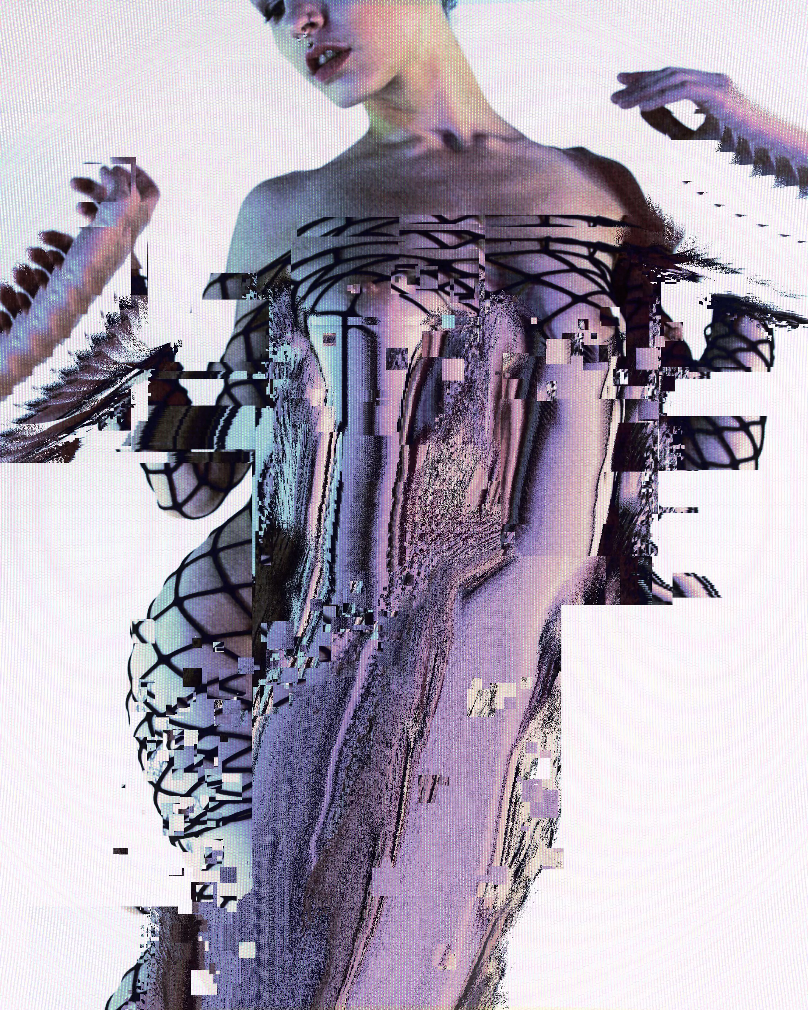 girl trapped in the computer posted by mcmeowmcmeow