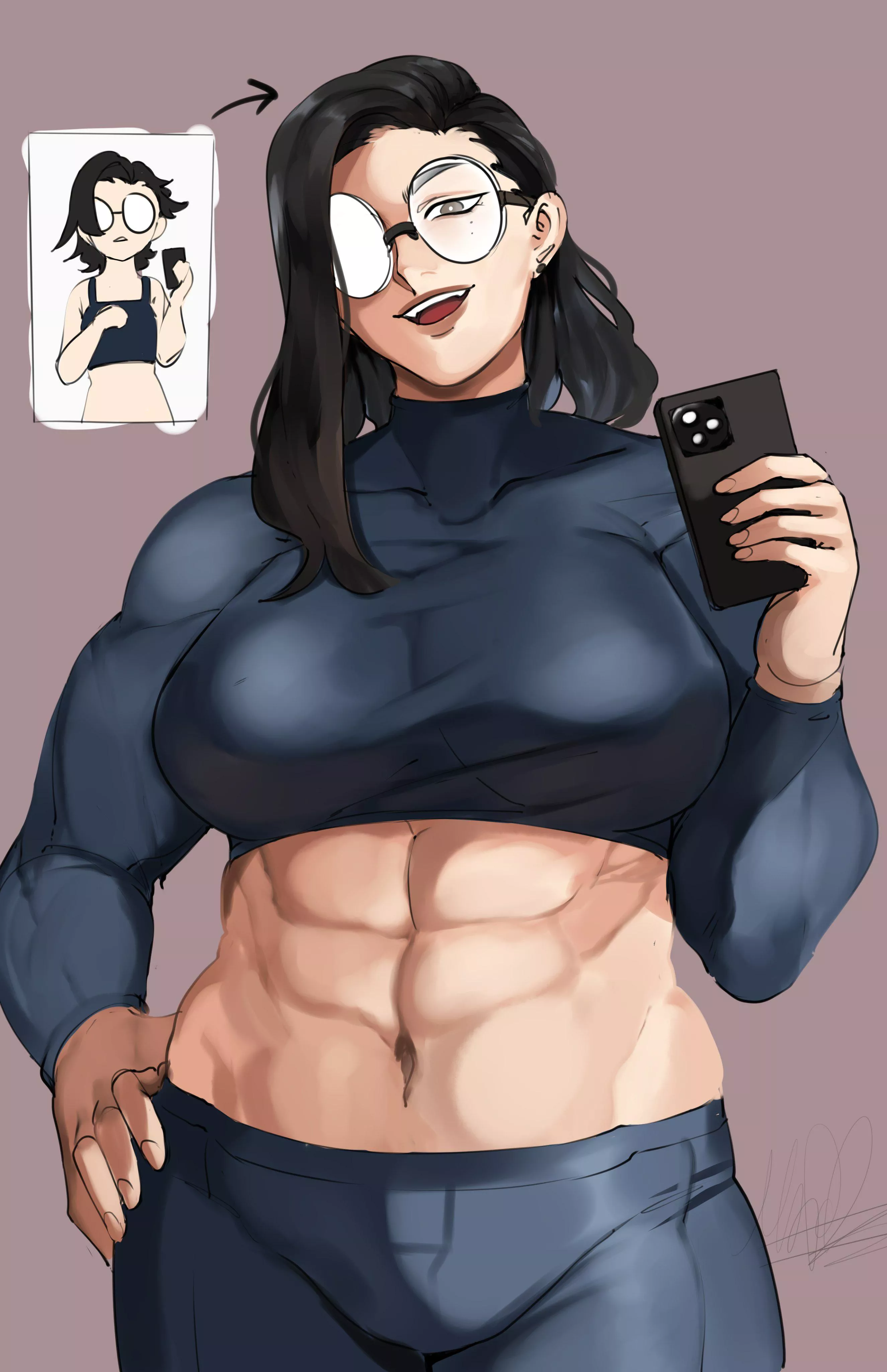 Glow up [@Puzzled_artist] posted by TheTMoneyMan