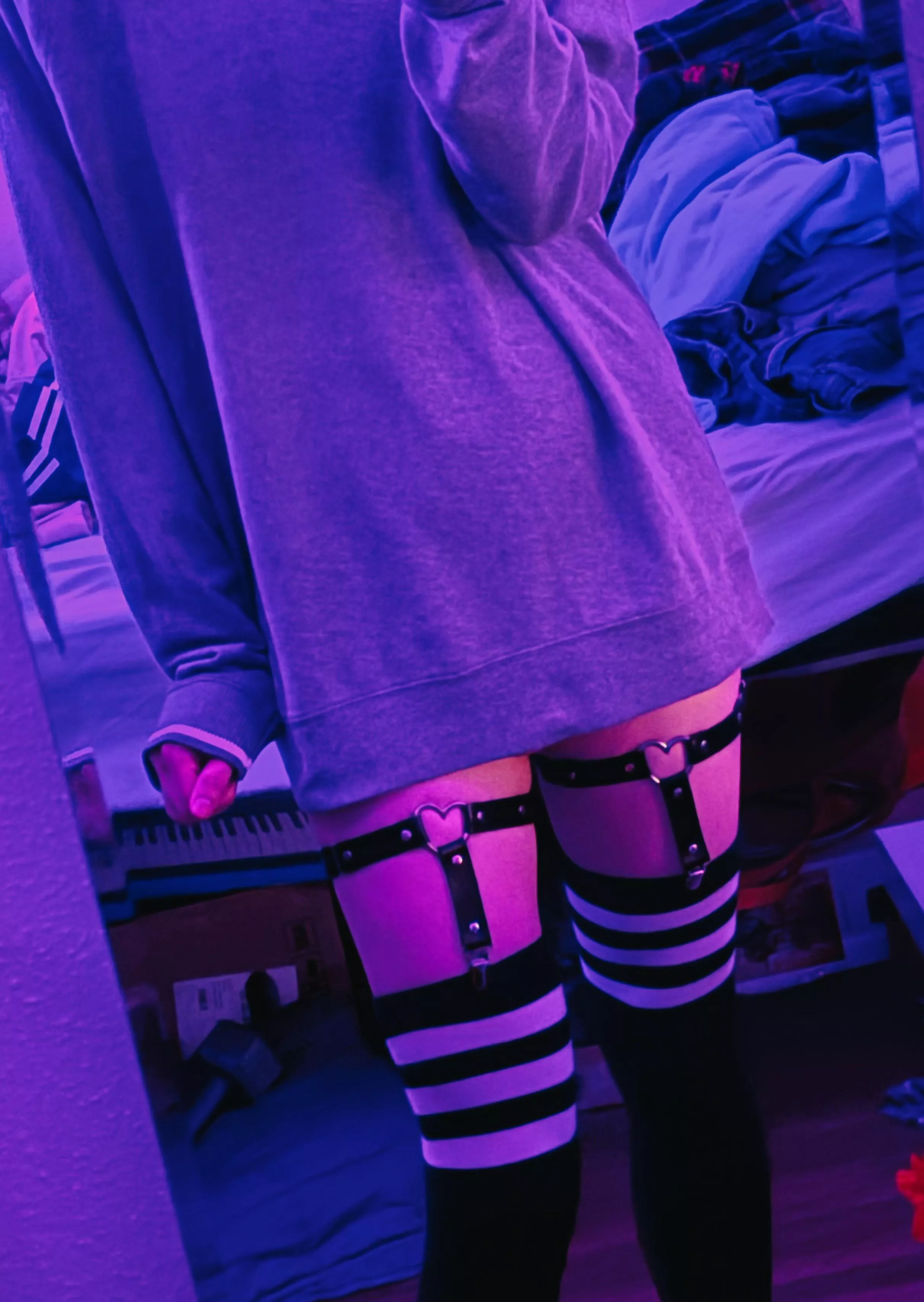 I like these new garter belts I got :3 posted by TheDelaware
