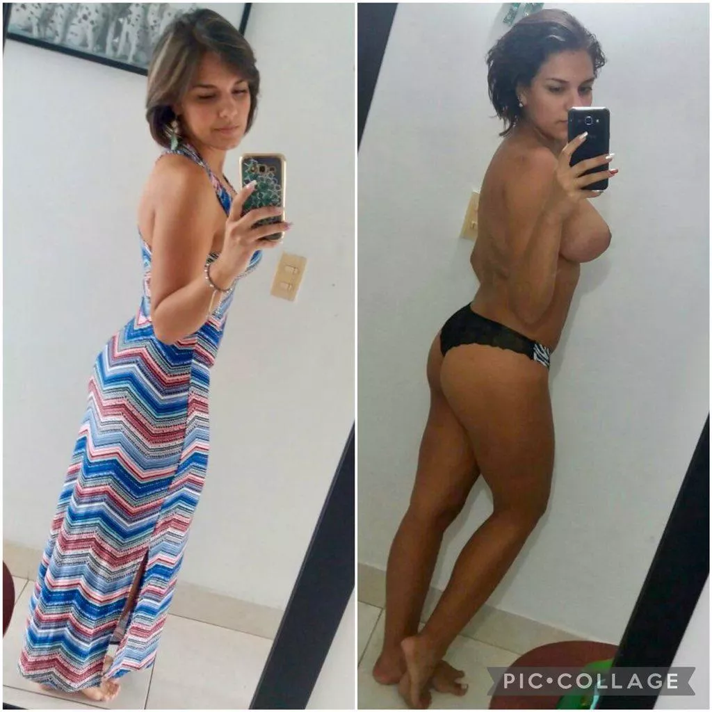 Liza dressed undressed posted by markjohndaniels