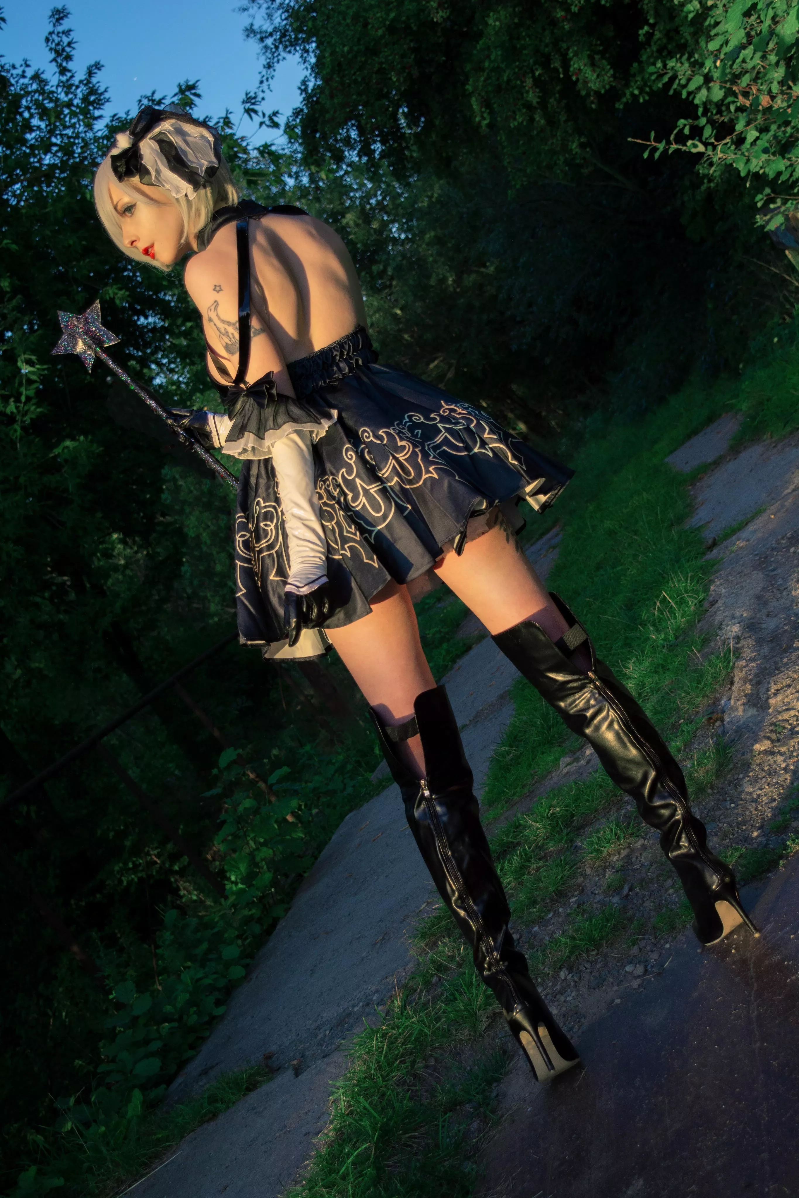 Magical girl 2B by me posted by naensi