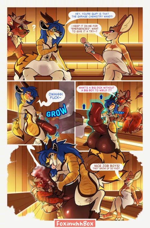 [MM] This sauna is getting ☁️STEAMY☁️ (FoxinuhhBox) by Mammoth-Guess-955