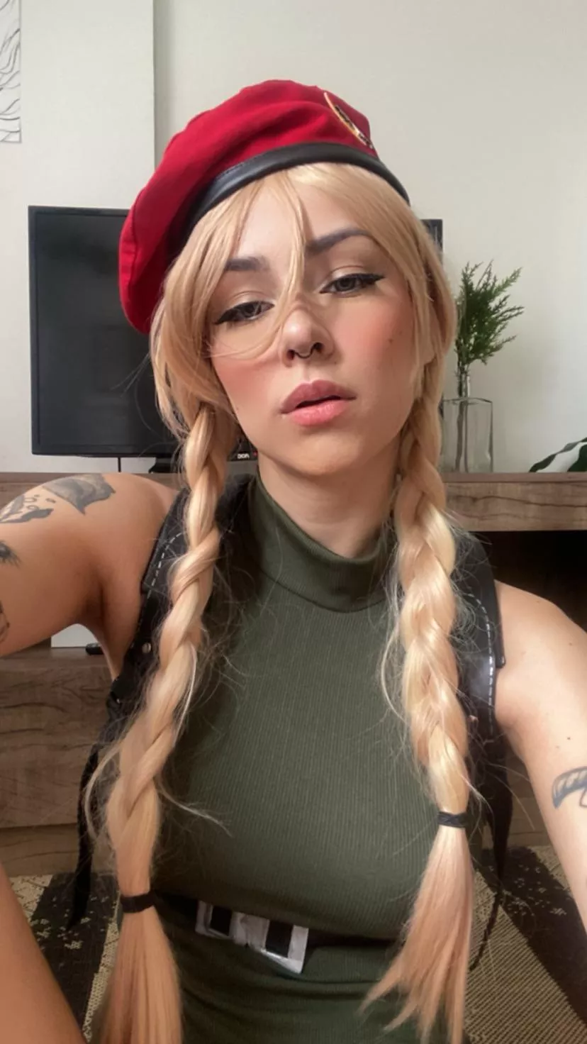 My new cosplay Cammy from Street Fighter (by Nicky Brum) posted by nickybrum_