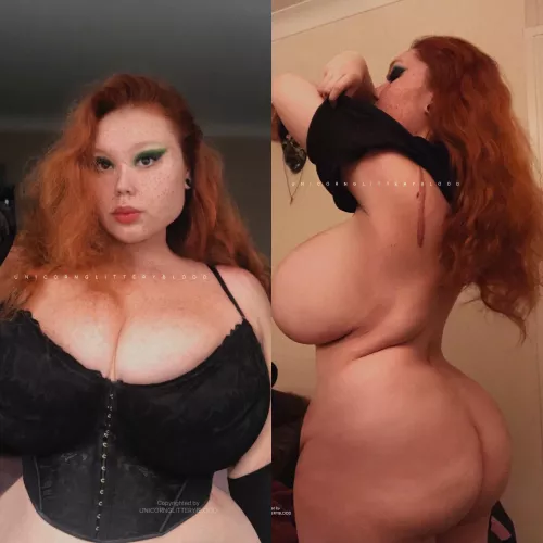 [OC] boobs vs booty! which is better?, by Unicornglitteryblood