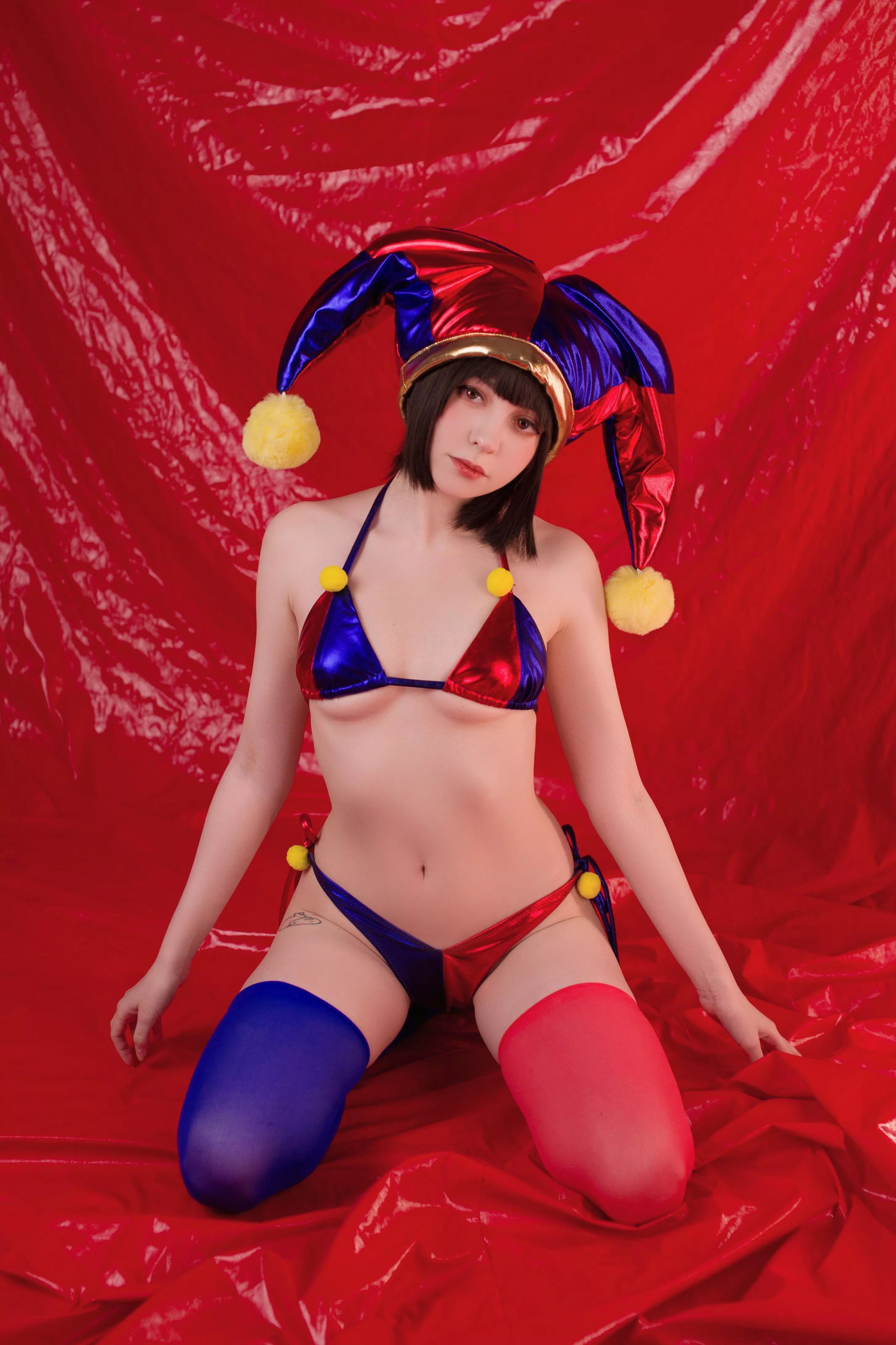 Pomni from The Amazing Digital Circus by Lissa posted by Lissa_cosplay