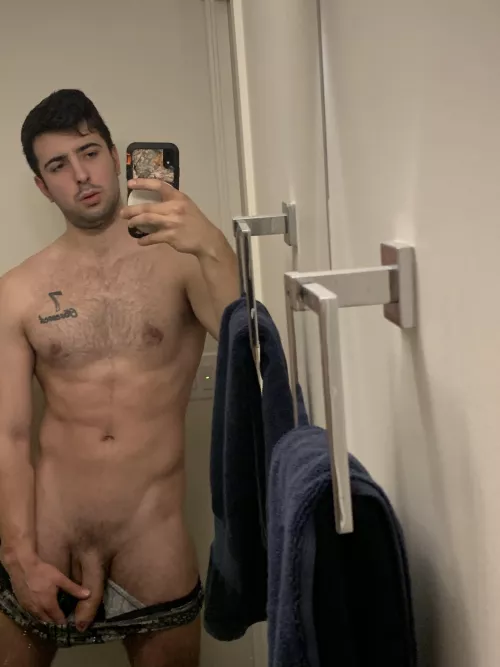 Post workout hornyness lol (m) by Italiangod7