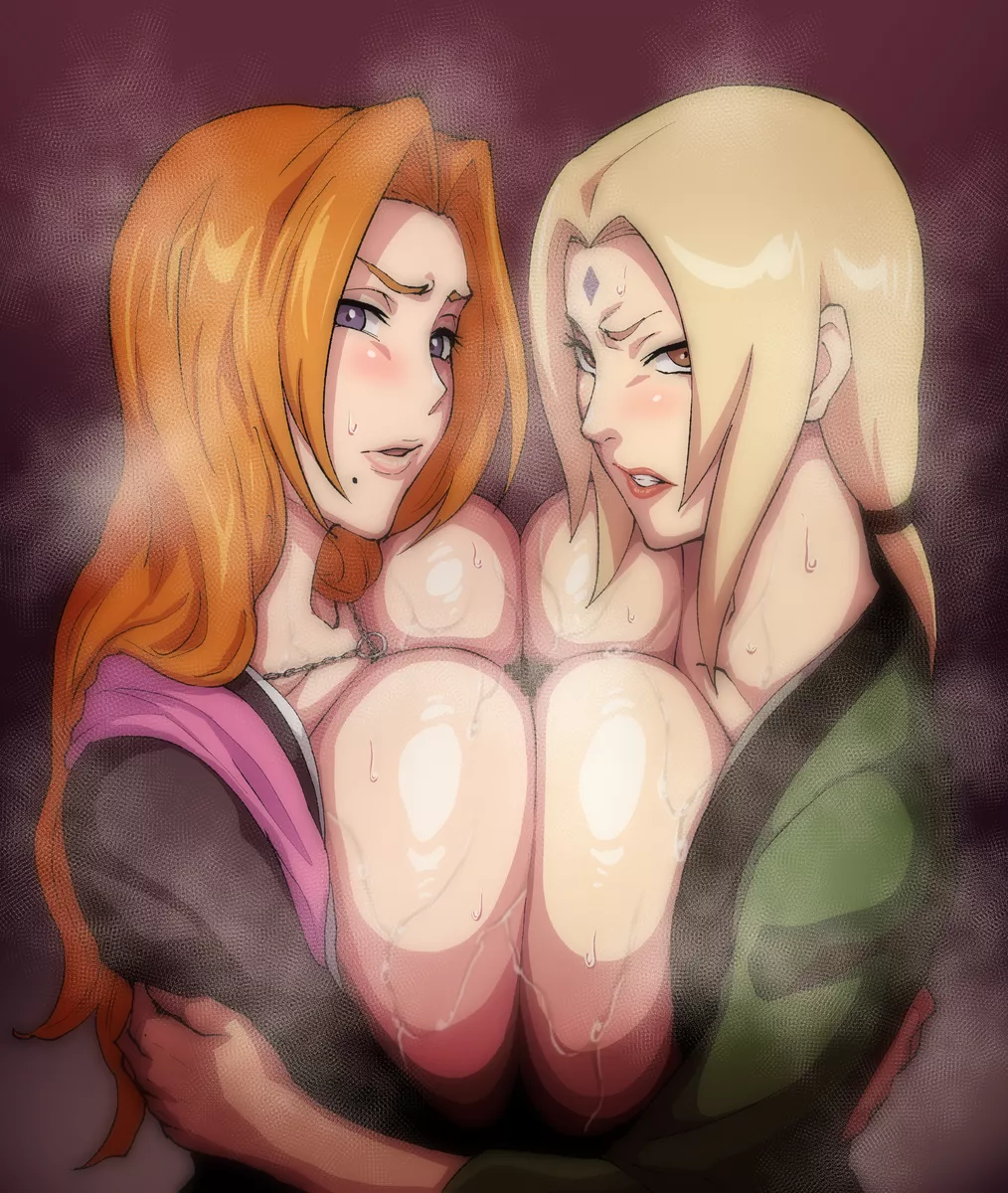 Rangiku and Tsunade (Iwao) posted by xX_StinkyFrank_Xx