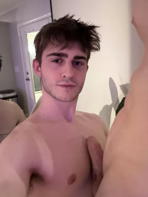 Resting his softie on my chest by Hot_Category433