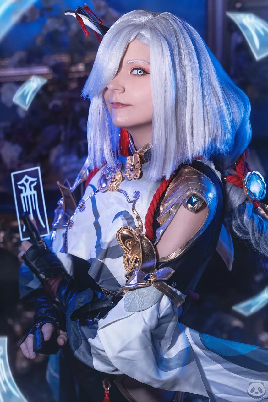 Shenhe from Genshin Impact by Lallupyon posted by Lallupyon