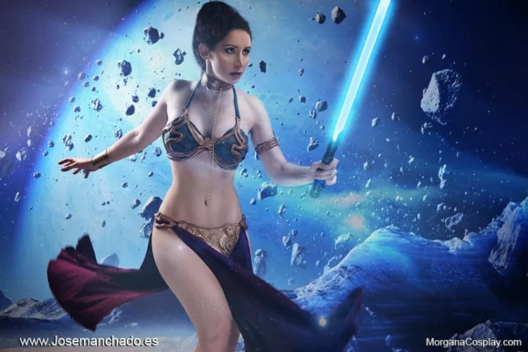 Slave Leia (By MorganaCosplay) by Sith_Vegeta